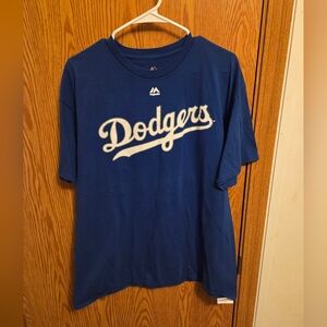 Majestic Los Angeles Dodgers Cody Bellinger Shirt Sz XL Men's MLB